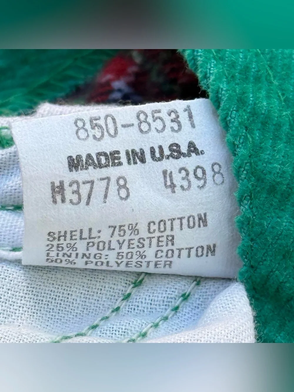 Vintage 80’s OSH KOSH B’GOSH Corduroy Flannel Lined Overalls 24 mos/ 2T Green